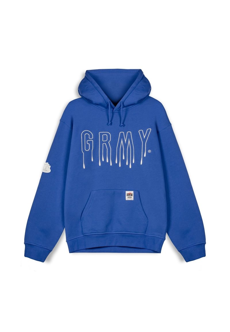 Grimey BACK AT YOU VINTAGE - FW23 - Jersey con capucha - azul
