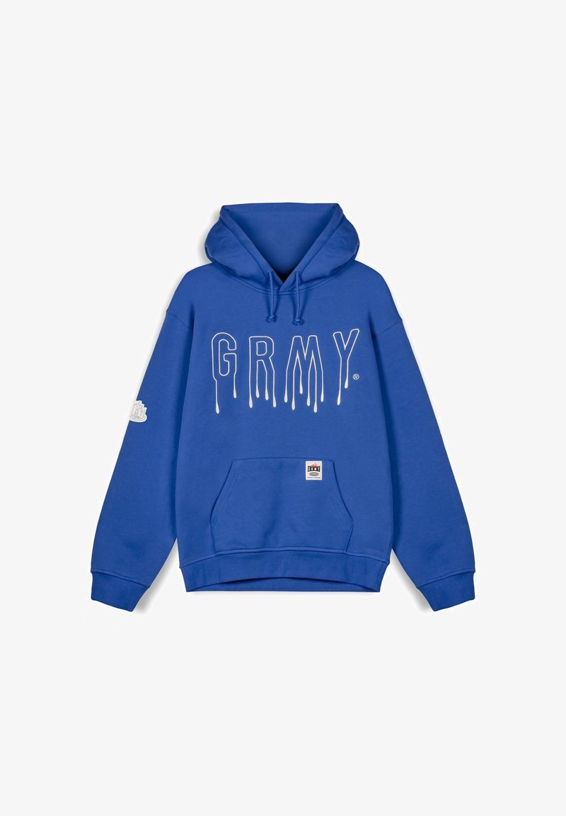 Grimey BACK AT YOU VINTAGE - FW23 - Jersey con capucha - azul