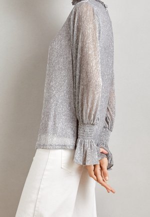 Langarmshirt - silver-coloured