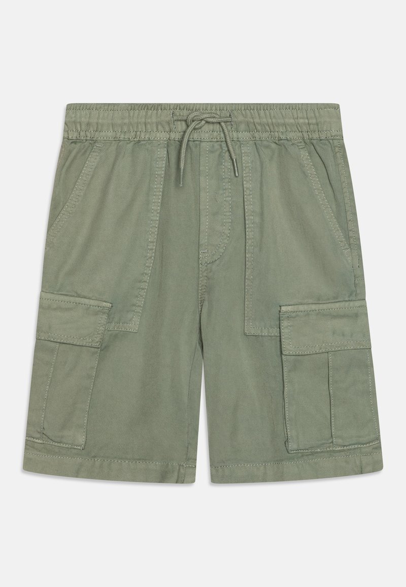 IKKS CARGO BERMUDA SHORTS- ELASTICATED WAIST - Kapsáče - kaki clair