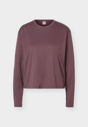 Kari Traa, UNA - T-shirt à manches longues - cocoa powder