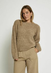 Desires Jumper - m walnut melange