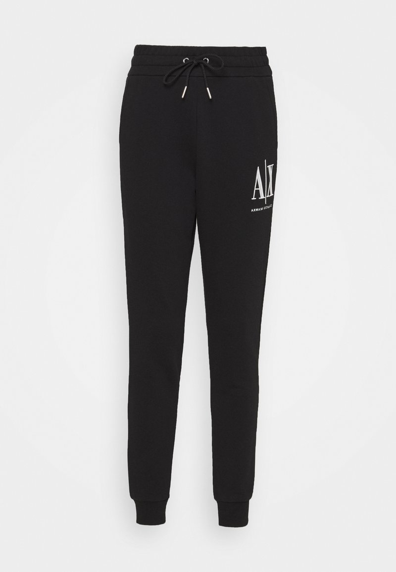 Armani Exchange PANTALONI - Verryttelyhousut - black