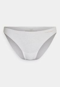 Calvin Klein Underwear BIKINI 3 PACK INVISIBLES COTTON - Slip - black/white/subdued