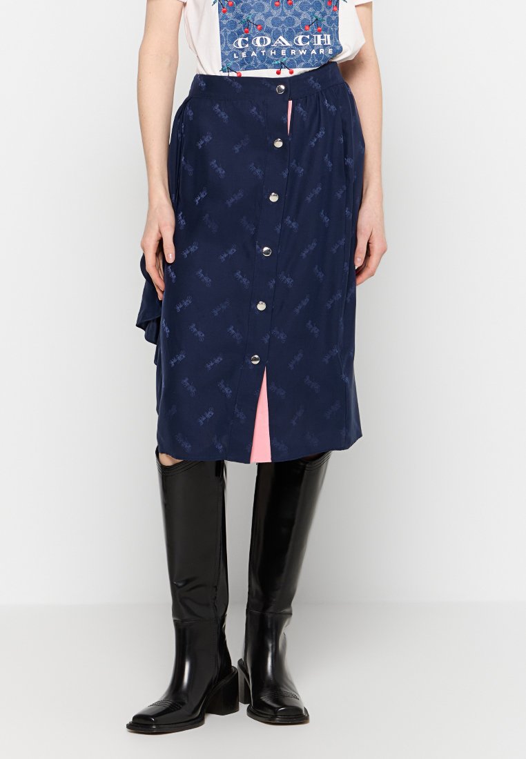 Coach Kokerrok donkerblauw