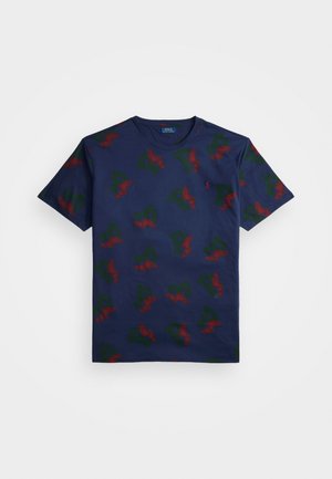 Polo Ralph Lauren Big & Tall P-WING JERSEY T-SHIRT - T-shirts med print - navy