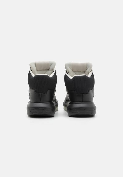 Emporio Armani Augsti sporta apavi - black