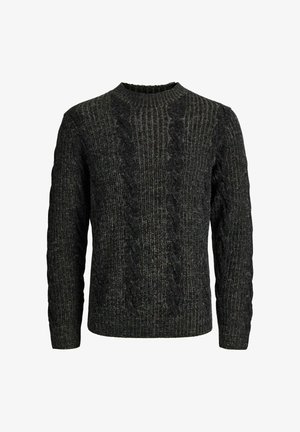 Jack & Jones PREMIUM, Knitted Knitted - Strickpullover - chocolate brown