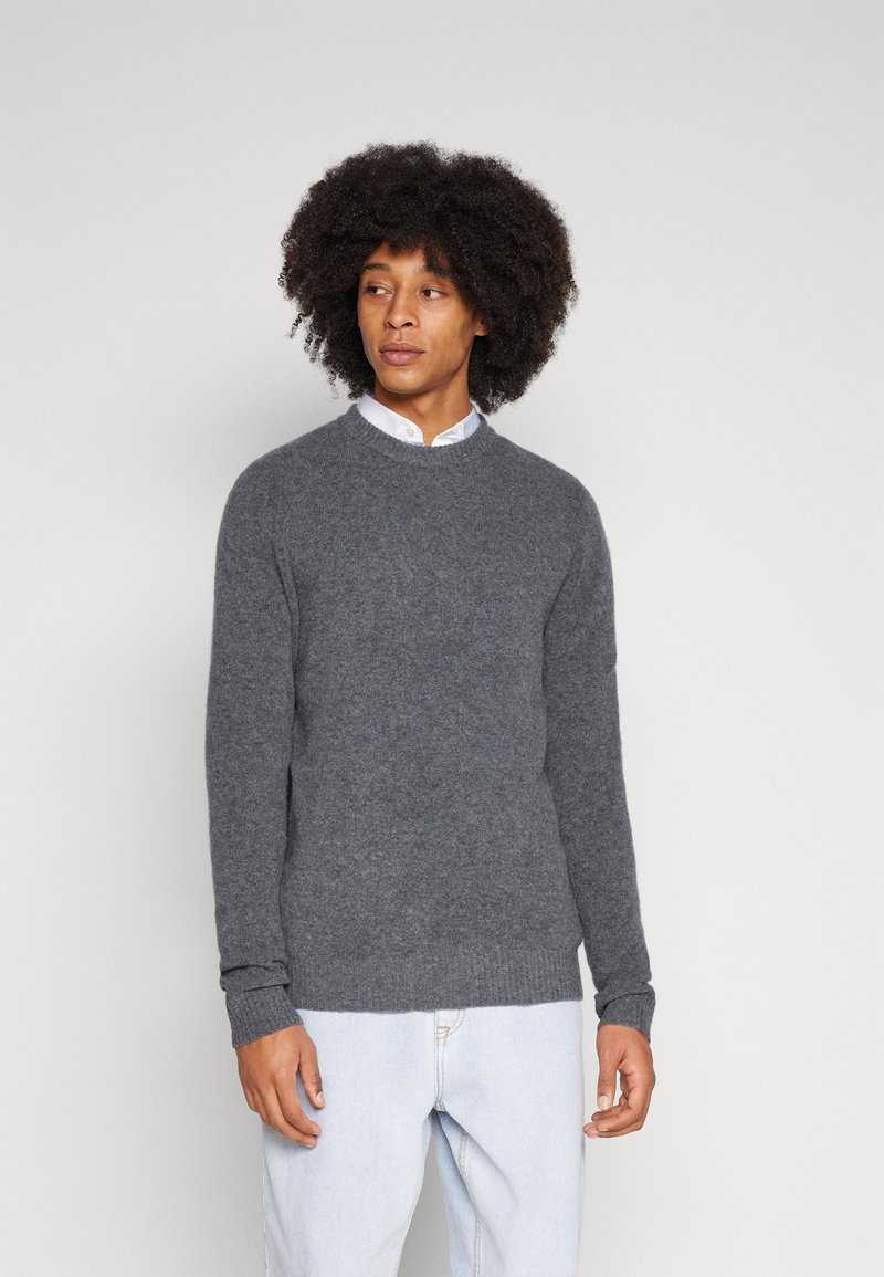 Samsøe Samsøe - BUTLER - Strickpullover - dark grey mel, Vergrößern