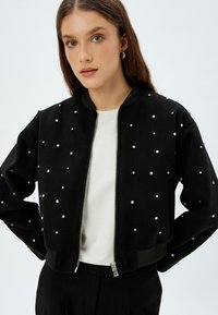 Koton CROP - Bomberjakke - black