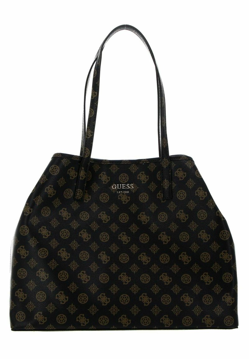 Guess VIKKY LARGE - Shopping bag - brown