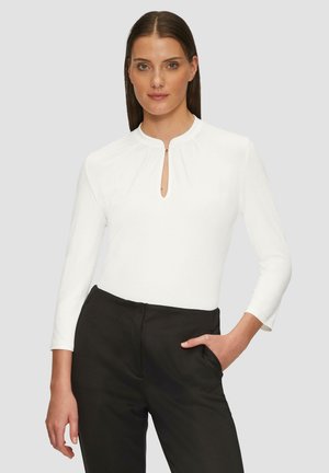 s.Oliver BLACK LABEL MET 3/4-MOUWEN VAN EEN  - Langarmshirt - ecru