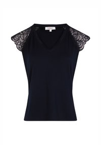 Morgan SHORT-SLEEVED - Top - bleu marine