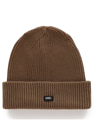 POST SHALLOW CUFF UNISEX - Gorro - medium brown