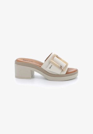 IGI&CO, CIABATTA DONNA - Ciabattine con tacco - beige