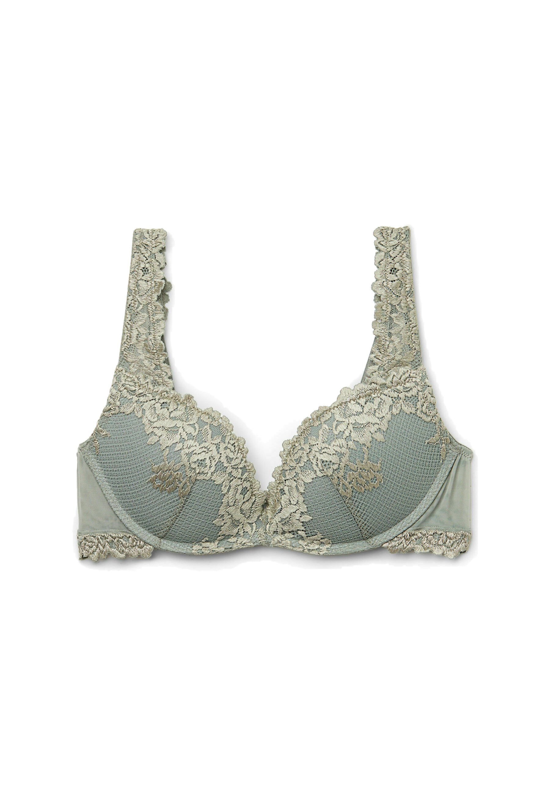 Intimissimi GIOIA PRETTY FLOWERS SUPER - Push-up bra - grün fade