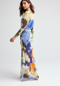 Next BATWING SLEEVE  - Maxi šaty - blue multi abstract print