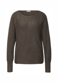 DOLMAN - Strickpullover - braun