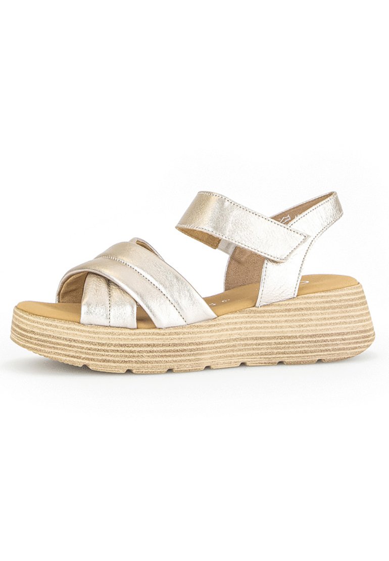 Gabor Comfort Platformas sandales - puder