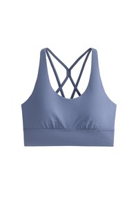 STRAPPY BACK - Športni modrček - mottled purple