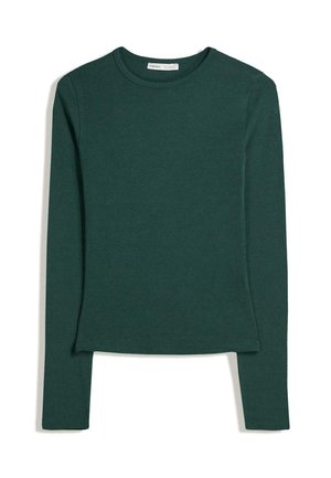 Bershka T-shirt à manches longues - olive