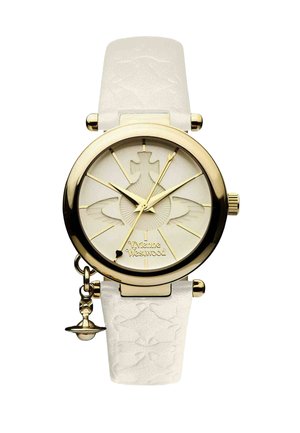 QUARZ ORB - Montre - weiß   gold