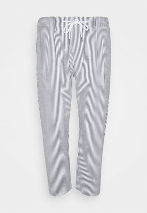 ONSLEO LIFE CROP SEERSUCKER - Chinos - dark navy
