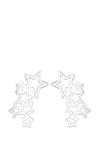 STERNE ASTRO TREND CUT OUT - Boucles d'oreilles - silberfarben