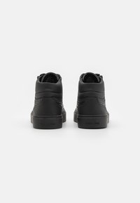 Calvin Klein TOP LACE UP ZIP MONO - Sapatilhas de cano alto - black