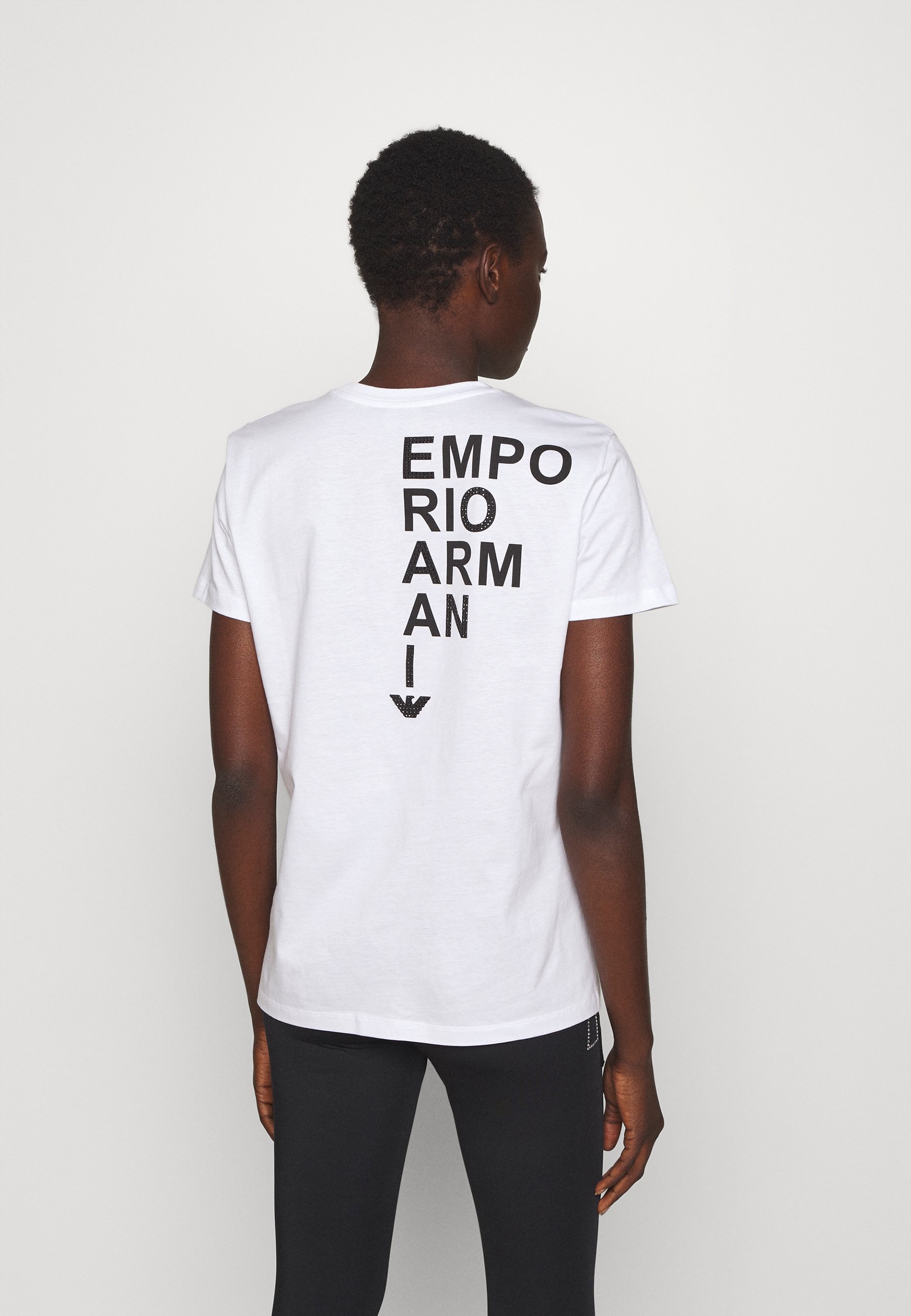 Emporio Armani T-shirt con stampa - white/bianco - Zalando.it