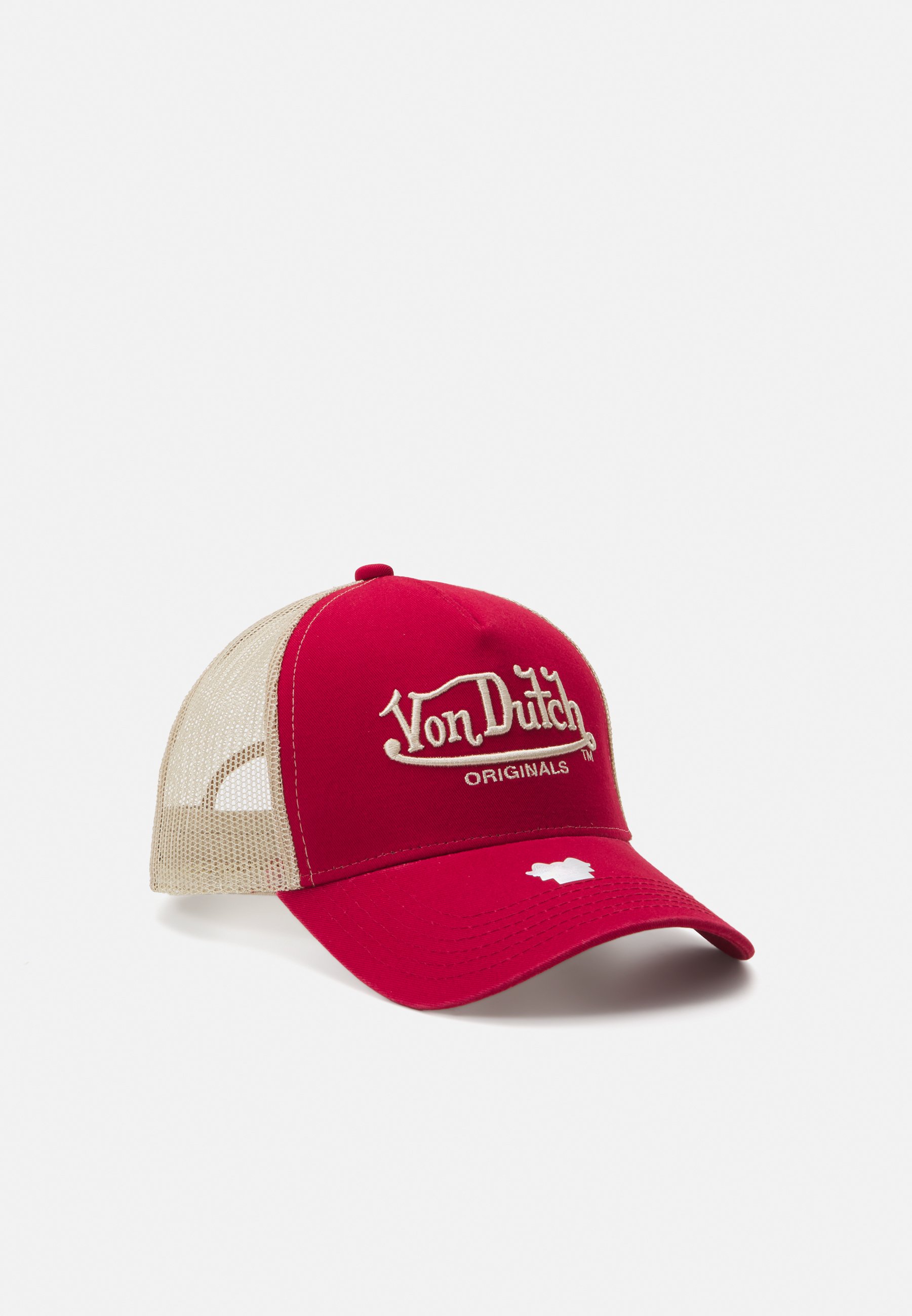 OG Dad Snapback Cap by Von Dutch - 32,95 € Von Dutch Beige Cap with Red Logo main image 1