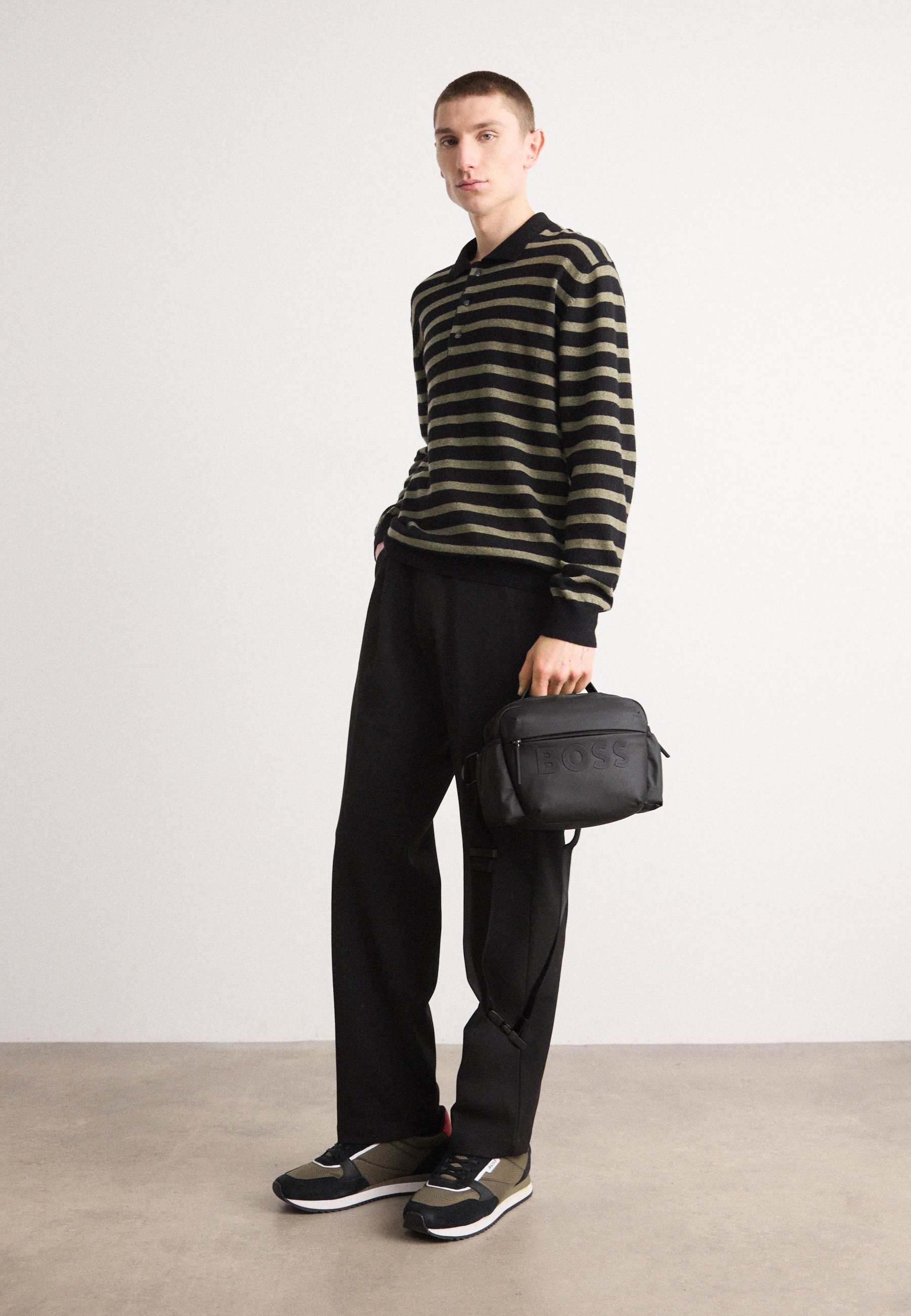 BOSS STORMY BUMBAG - Bum bag - black - Zalando.co.uk
