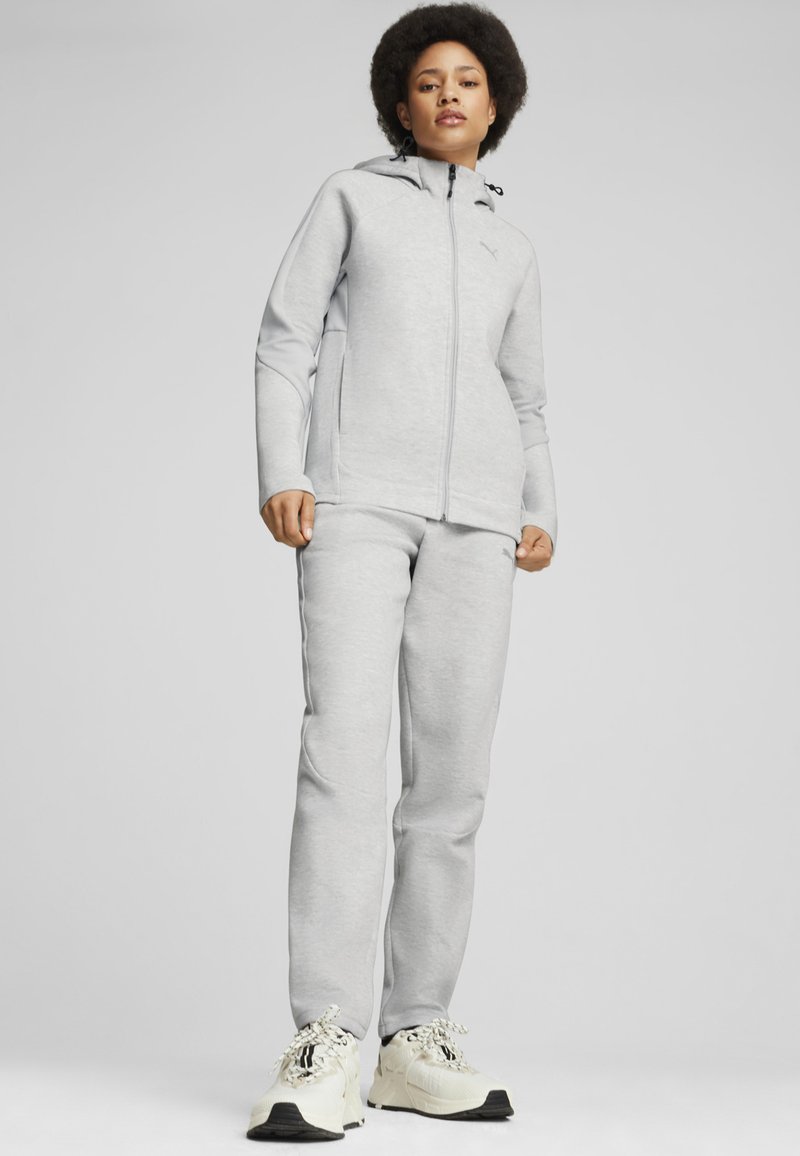 Puma Sudadera con cremallera - light gray heather