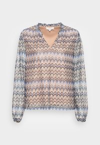 Não selecionado, blue