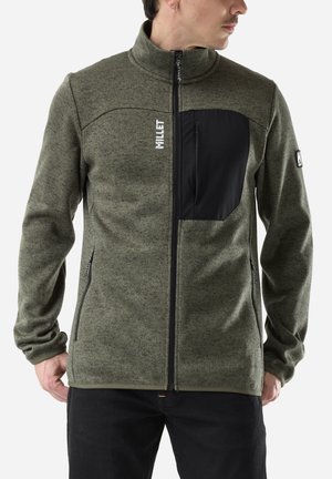 Millet, CHAMONIX KNIT JKT - Fleece jacket - kaki