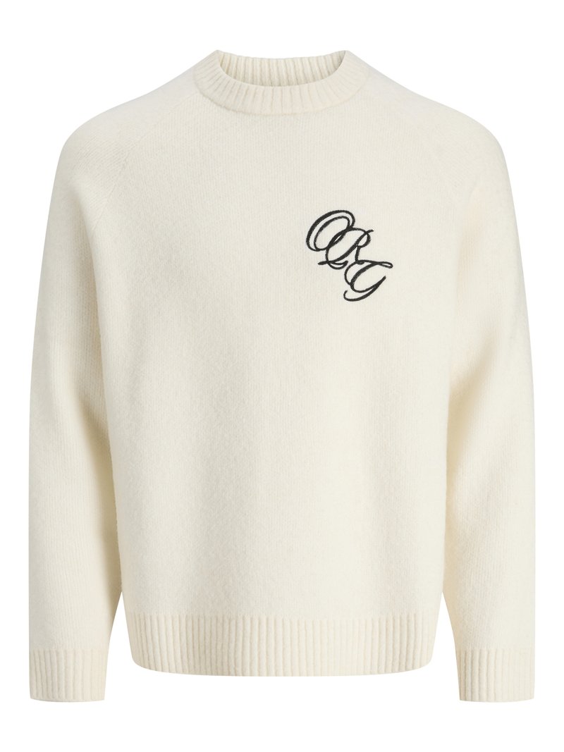 Jack & Jones JORBEDFORD - Jumper - sea salt/beige - Zalando.co.uk