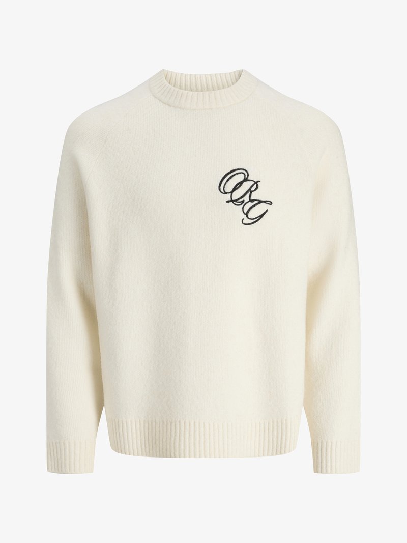 Salt Jumer Jack & Jones JORBEDFORD - Jumper - sea salt/beige - Zalando.co.uk