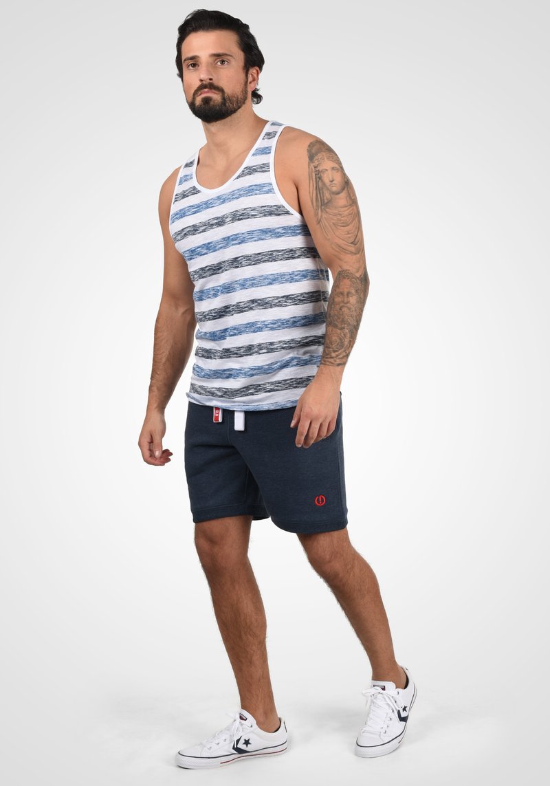 Herren Chino Shorts | Solid SDBENNSHORTS Shorts blue melange/blau-meliert - ON16783 Herren Chino Shorts | Solid SDBENNSHORTS Shorts blue melange/blau-meliert - ON16783