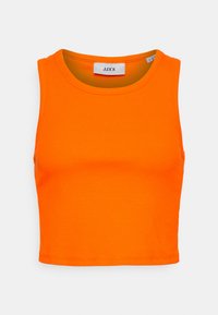 Não selecionado, red orange