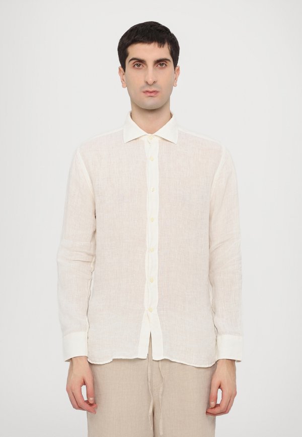 LONG SLEEVE MEN SLIM FIT - Shirt - milk