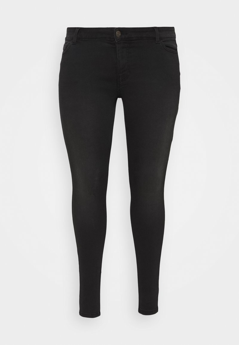 Pieces Curve Jeans Skinny Fit zwart denim/blackdenim