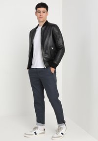 Serge Pariente BONBON Giacca di pelle black/nero Zalando