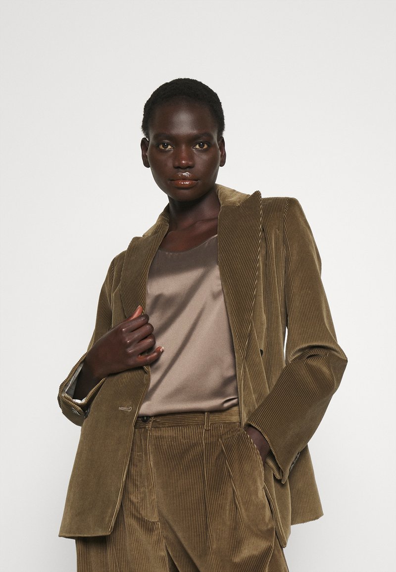 Damen Bekleidung | Max Mara Leisure PAN Top tortora/braun - ZZ93703 Damen Bekleidung | Max Mara Leisure PAN Top tortora/braun - ZZ93703