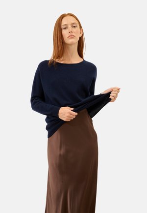 REBECCA - Stickad tröja - navy