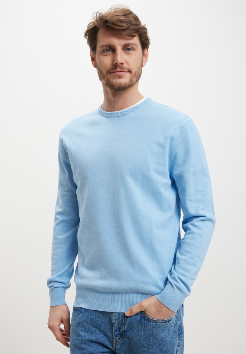 Calliope CON PROFILI - Pullover - blu