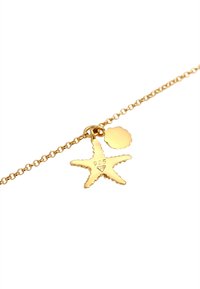 Elli SHELL STAR FISH - Bracelet - gold-coloured