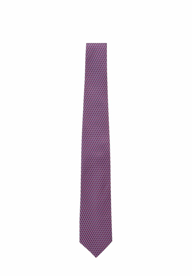 Next PATTERN - Cravate - magenta pink geometric
