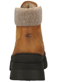 camel active Platform ankle boots - tan