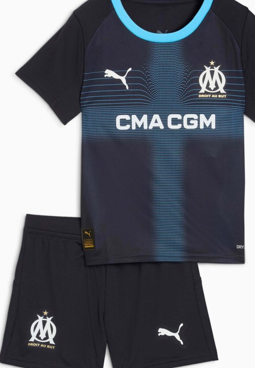 PUMA OLYMPIQUE DE MARSEILLE 25/26 AUSWÄRTSTRIKOT-MINIKIT UNISEX SET - Club wear - new navy-luminous blue — photo 3