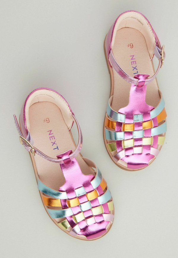 Lauflernschuh – rainbow metallic